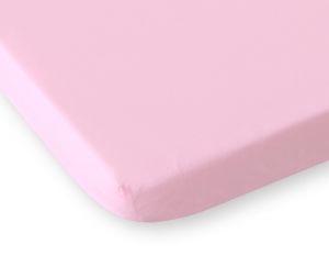 Spannbettlaken aus Baumwolle 140x70cm rosa